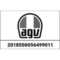 AGV / エージーブ CHEEK PADS PISTA GP RR GREY/YELLOW | 2018500056499004, agv_2018500056-499_XXL - AGV / エージーブイヘルメット