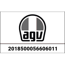 AGV / エージーブ CHEEK PADS PISTA GP RR BLACK/RED | 2018500056606004, agv_2018500056-606_XXL - AGV / エージーブイヘルメット