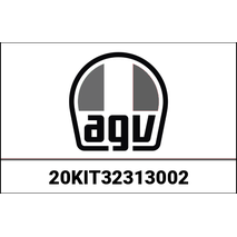 AGV / エージーブ MDS KIT REAR VENTS M13/G240/NEW SPRINTER FLAT BLACK | 20KIT32313002, agv_20KIT32313-002 - AGV / エージーブイヘルメット