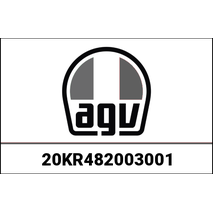 AGV / エージーブ KIT VISOR & SUN VISOR MECH + BLACK COVERS ORBYT BLACK | 20KR482003001, agv_20KR482003-001 - AGV / エージーブイヘルメット