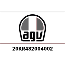 AGV / エージーブ TOP VENT ORBYT MATT BLACK | 20KR482004002, agv_20KR482004-002 - AGV / エージーブイヘルメット