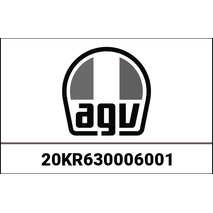 AGV / エージーブ VISOR HOOK REPAIR KIT K6 BLACK | 20KR630006001, agv_20KR630006-001 - AGV / エージーブイヘルメット