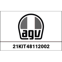 AGV / エージーブ KIT VISOR & SUN VISOR MECHANISM + PAINTED COVERS FLUID WHITE PEARL | 21KIT48112002, agv_21KIT48112-002 - AGV / エージーブイヘルメット