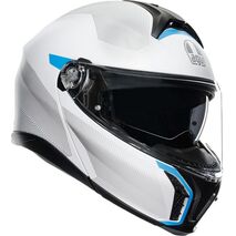 AGV / エージーブ TOURMODULAR E2206 MULTI MPLK, FREQUENCY LIGHT GREY/BLUE | 211251E2OY-006, agv_211251E2OY-006_XXL - AGV / エージーブイヘルメット