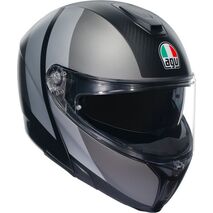 AGV / エージーブ SPORTMODULAR E05 MULTI MPLK OVERLAY MATT DOUBLE GREY | 211201A2IY100004, agv_211201A2IY-100_XXXL - AGV / エージーブイヘルメット