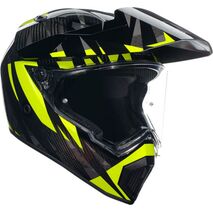 AX9 AGV / エージーブ E2205 MULTI MPLK STEPPA CARBON/GREY/YELLOW FLUO | 217631A2LY102004, agv_217631A2LY-102_XXL - AGV / エージーブイヘルメット