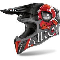 Airoh WRAAP ALIEN, RED MATT | WRA55, airoh_WRA55_XXL - Airoh / アイローヘルメット