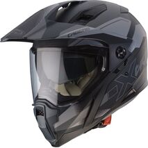 Caberg XTRACE SPARK Full Face Helmet, MATT BLACK/ANTHRACITE/SILVER | C2MC00G4, cab_C2MC00G4XL - Caberg / カバーグヘルメット