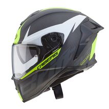 Caberg DRIFT EVO CABRON Full Face Helmet, MATT ANTHRACITE/YELLOW FLUO | C2OA00G3, cab_C2OA00G3XL - Caberg / カバーグヘルメット