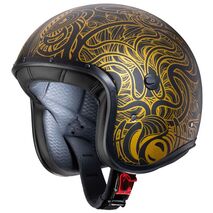 Caberg カベルグ フリーライド マオリ ヘルメット マット ブラックゴールド | C4CT0097, cab_C4CT0097_XS - Caberg / カバーグヘルメット
