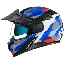 NEXX / ネックス モジュラー ヘルメット Adventure X.VILIJORD Taiga White Blue | 01XVJ00328060, nexx_01XVJ00328060-L - Nexx / ネックス ヘルメット
