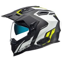 NEXX / ネックス フルフェイス ヘルメット Adventure X.WED2 CARBON VAAL White Neon Matt | 01XWE23302879, nexx_01XWE23302879-L - Nexx / ネックス ヘルメット