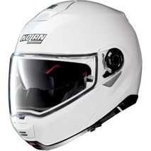 Nolan / ノーラン N100.5 Classic N-Com ヘルメット フリップアップ ホワイト, nol_N15000027005X - Nolan / ノーラン & エックスライトヘルメット