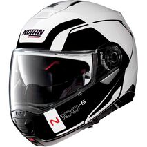Nolan / ノーラン N100.5 Consistency N-Com ヘルメット フリップアップ ブラック-ホワイト, nol_N15000393019X - Nolan / ノーラン & エックスライトヘルメット