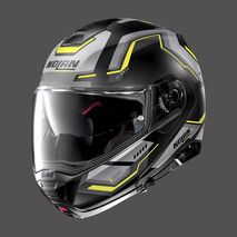 Nolan / ノーラン モジュラーヘルメット N100 5 Upwind N-com ブラックイエローマット | N15000522059, nol_N15000522059X - Nolan / ノーラン & エックスライトヘルメット