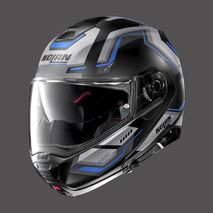 Nolan / ノーラン モジュラーヘルメット N100 5 Upwind N-com ブラックブルーマット | N15000522060, nol_N15000522060X - Nolan / ノーラン & エックスライトヘルメット