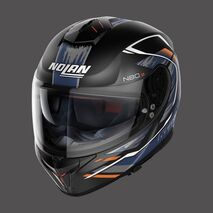 Nolan / ノーラン フルフェイスヘルメット N80 8 Thunderbolt N-com オレンジ ブルー | N88000592030, nol_N88000592030X - Nolan / ノーラン & エックスライトヘルメット