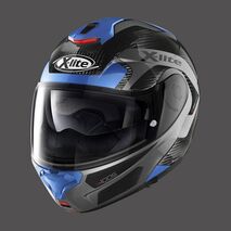 Nolan / ノーラン モジュラーヘルメット X-lite X-1005 Ultra Carbon Fiery N-com ブルーブラック | U15000532026, nol_U15000532026X - Nolan / ノーラン & エックスライトヘルメット