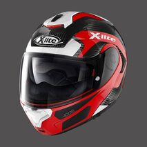 Nolan / ノーラン モジュラーヘルメット X-lite X-1005 Ultra Carbon Fiery N-com レッド | U15000532028, nol_U15000532028X - Nolan / ノーラン & エックスライトヘルメット