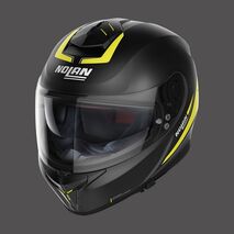 Nolan / ノーラン フルフェイスヘルメット N80 8 Staple N-com イエローブラックマット | N88000533055, nol_N88000533055X - Nolan / ノーラン & エックスライトヘルメット