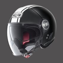 Nolan / ノーラン ジェットヘルメット N21 バイザー Dolce Vita ホワイト ブラックマット | N21000589099, nol_N21000589099X - Nolan / ノーラン & エックスライトヘルメット