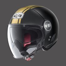 Nolan / ノーラン ジェットヘルメット N21 バイザー Dolce Vita ゴールドブラックマット | N21000589100, nol_N21000589100X - Nolan / ノーラン & エックスライトヘルメット