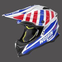 Nolan / ノーラン Offroad ヘルメット N53 Cliffjumper ブルーレッド ホワイト | N53000486072, nol_N53000486072X - Nolan / ノーラン & エックスライトヘルメット