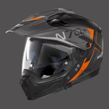 Nolan / ノーラン モジュラーヘルメット N70 2x Bungee N-com オレンジ フラットブラック | N7X000520037, nol_N7X000520037X - Nolan / ノーラン & エックスライトヘルメット