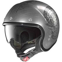Nolan Speed ​​Junkies Helmet, Color: Scratched Chrome, Size: L | N2N0003560321, nol_N2N0003560321 - Nolan / ノーラン & エックスライトヘルメット