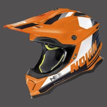 Nolan / ノーラン Offroad ヘルメット N53 Kickback Led オレンジマット | N53000660084, nol_N53000660084X - Nolan / ノーラン & エックスライトヘルメット
