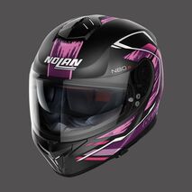 Nolan / ノーラン フルフェイスヘルメット N80 8 Thunderbolt N-com ピンク ブラックマット | N88000592029, nol_N88000592029X - Nolan / ノーラン & エックスライトヘルメット
