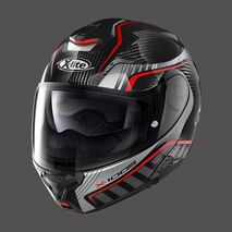 Nolan / ノーラン モジュラーヘルメット X-lite X-1005 Ultra Carbon Cheyenne N-com ブラックレッド | U15000530017, nol_U15000530017X - Nolan / ノーラン & エックスライトヘルメット