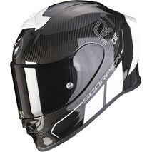 Scorpion / スコーピオン Exo フルフェイスヘルメット R1 Carbon Air Corpus 2 ホワイト | 10-330-55, sco_10-330-55_L - Scorpion / スコーピオンヘルメット