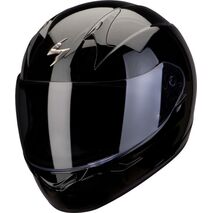 Scorpion / スコーピオン Exo / 390 フルフェイス Uni ストリート ヘルメット ブラック | 39 / 100 / 03, sco_39-100-03_L - Scorpion / スコーピオンヘルメット