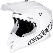 Scorpion / スコーピオン Vx / 16 Air Uni オフロード ヘルメット ホワイト / ホワイト | 46 / 100 / 06, sco_46-100-06_L - Scorpion / スコーピオンヘルメット