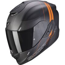 Scorpion / スコーピオン Exo フルフェイスヘルメット 1400 Carbon Air Drik オレンジ | 14-331-168, sco_14-331-168_L - Scorpion / スコーピオンヘルメット