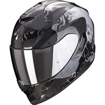 Scorpion / スコーピオン Exo フルフェイスヘルメット Exo-1400 Carbon Air Cloner シルバー | 14-364-04, sco_14-364-04_S - Scorpion / スコーピオンヘルメット