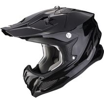 Scorpion / スコーピオン Exo Offroad Helmet Vx-22 Air ソリッドブラック | 32-100-03, sco_32-100-03_M - Scorpion / スコーピオンヘルメット