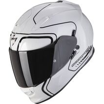 Scorpion / スコーピオン Exo フルフェイスヘルメット 491 West ホワイト ブラック | 48-103-63, sco_48-103-63_L - Scorpion / スコーピオンヘルメット