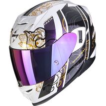 Scorpion / スコーピオン Exo フルフェイスヘルメット 520 Air Fasta ホワイト | 72-361-73, sco_72-361-73_L - Scorpion / スコーピオンヘルメット