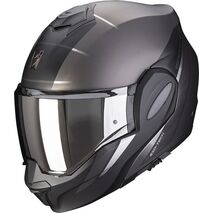Scorpion / スコーピオン Exo モジュラーヘルメット Tech Primus シルバー マットブラック | 18-393-232, sco_18-393-232_M - Scorpion / スコーピオンヘルメット
