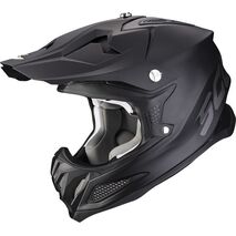 Scorpion / スコーピオン Exo Offroad Helmet Vx-22 Air ソリッドブラックマット | 32-100-10, sco_32-100-10_XL - Scorpion / スコーピオンヘルメット