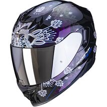 Scorpion / スコーピオン Exo フルフェイスヘルメット 520 Air Tina ブラック Chameleon | 72-357-38, sco_72-357-38_XS - Scorpion / スコーピオンヘルメット