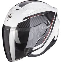 Scorpion / スコーピオン Exo フルフェイスヘルメット 230 Fenix ホワイト ブラック | 23-387-205, sco_23-387-205_XL - Scorpion / スコーピオンヘルメット
