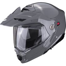 Scorpion / スコーピオン Exo モジュラーヘルメット Adx-2 Solid グレー | 89-100-253, sco_89-100-253_L - Scorpion / スコーピオンヘルメット