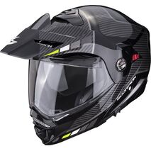 Scorpion / スコーピオン Exo モジュラーヘルメット Adx-2 Camino ブラック イエロー | 89-399-206, sco_89-399-206_S - Scorpion / スコーピオンヘルメット