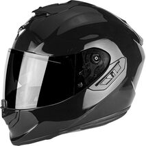 Scorpion / スコーピオン Exo / 1400 Air フルフェイス Uni ストリート ヘルメット ブラック | 14 / 100 / 03, sco_14-100-03_XS - Scorpion / スコーピオンヘルメット