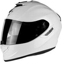 Scorpion / スコーピオン Exo / 1400 Air フルフェイス Uni ストリート ヘルメット パール ホワイト | 14 / 100 / 70, sco_14-100-70_XL - Scorpion / スコーピオンヘルメット