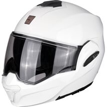 Scorpion / スコーピオン Exo / Tech モジュラー Uni ストリート ヘルメット ホワイト | 18 / 100 / 05, sco_18-100-05_M - Scorpion / スコーピオンヘルメット