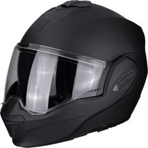 Scorpion / スコーピオン Exo / Tech モジュラー Uni ストリート ヘルメット マットブラック | 18 / 100 / 10, sco_18-100-10_L - Scorpion / スコーピオンヘルメット